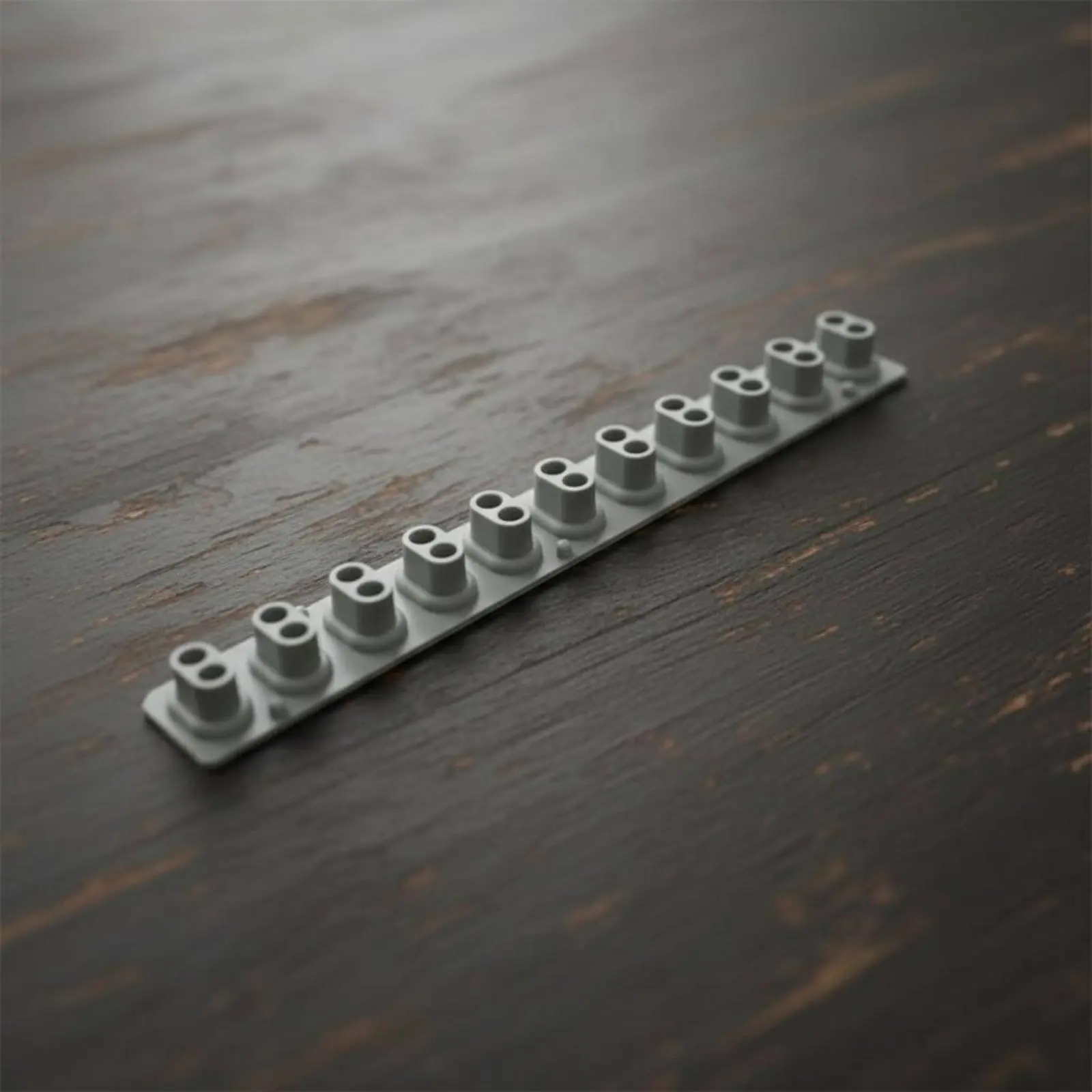 5 Pieces Electronic Piano Key Contact High Resilient Silicone Key Transducer Strip Musical Instrument Accessory