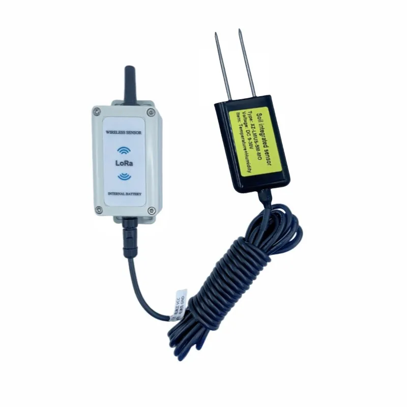 Wireless Soil Volumetric Water Content Monitor LoRa Soil Moisture Sensor for Agriculture