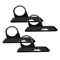 4pcs Angle Protective Cover Base Bracket Dustproof Stand for Grinding Machine Angle Grinder Support Base Holder Bench Stand