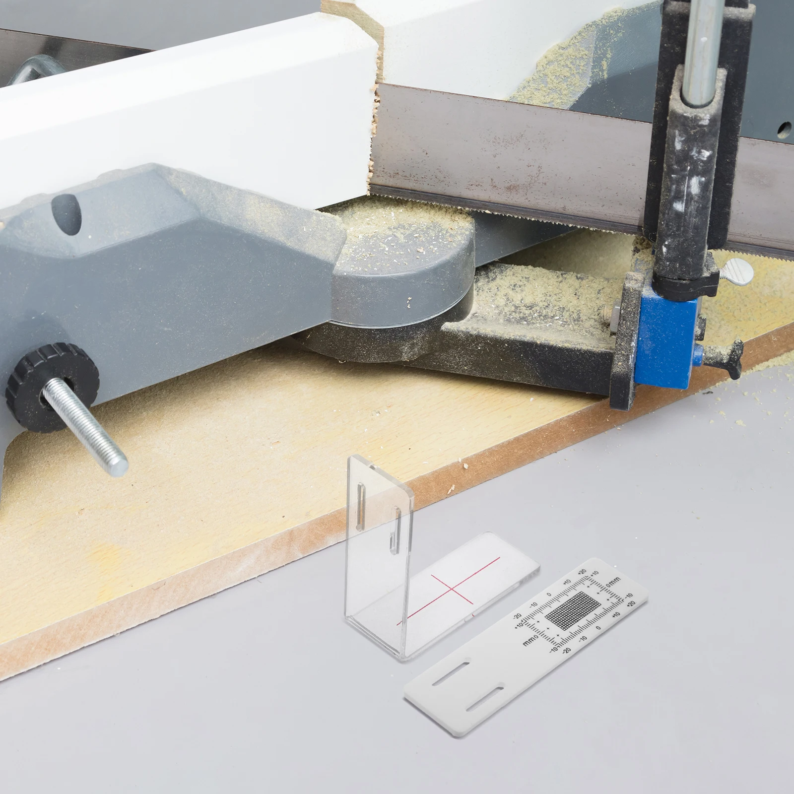 

1 set 1 Set Corner Monitor L-Shaped Concrete Crack Measurement Tool Clear Plastic Wall Floor Crack Gauge For Accurate Monitoring