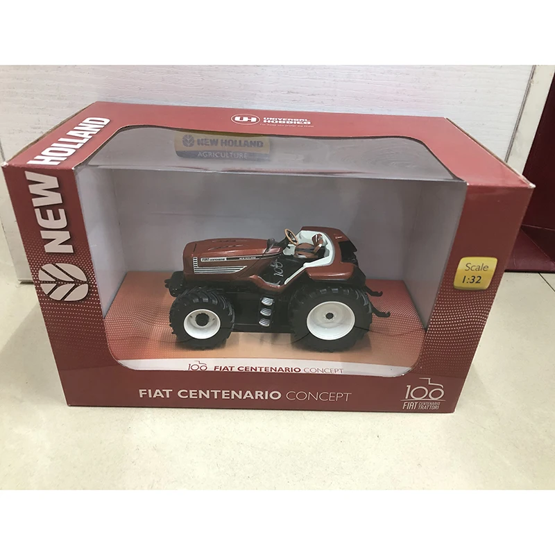 

UH Diecast 1:32 Scale FIAT Fiat Centennial Edition Tractor Alloy Model Collection Souvenir Ornaments Display 5382