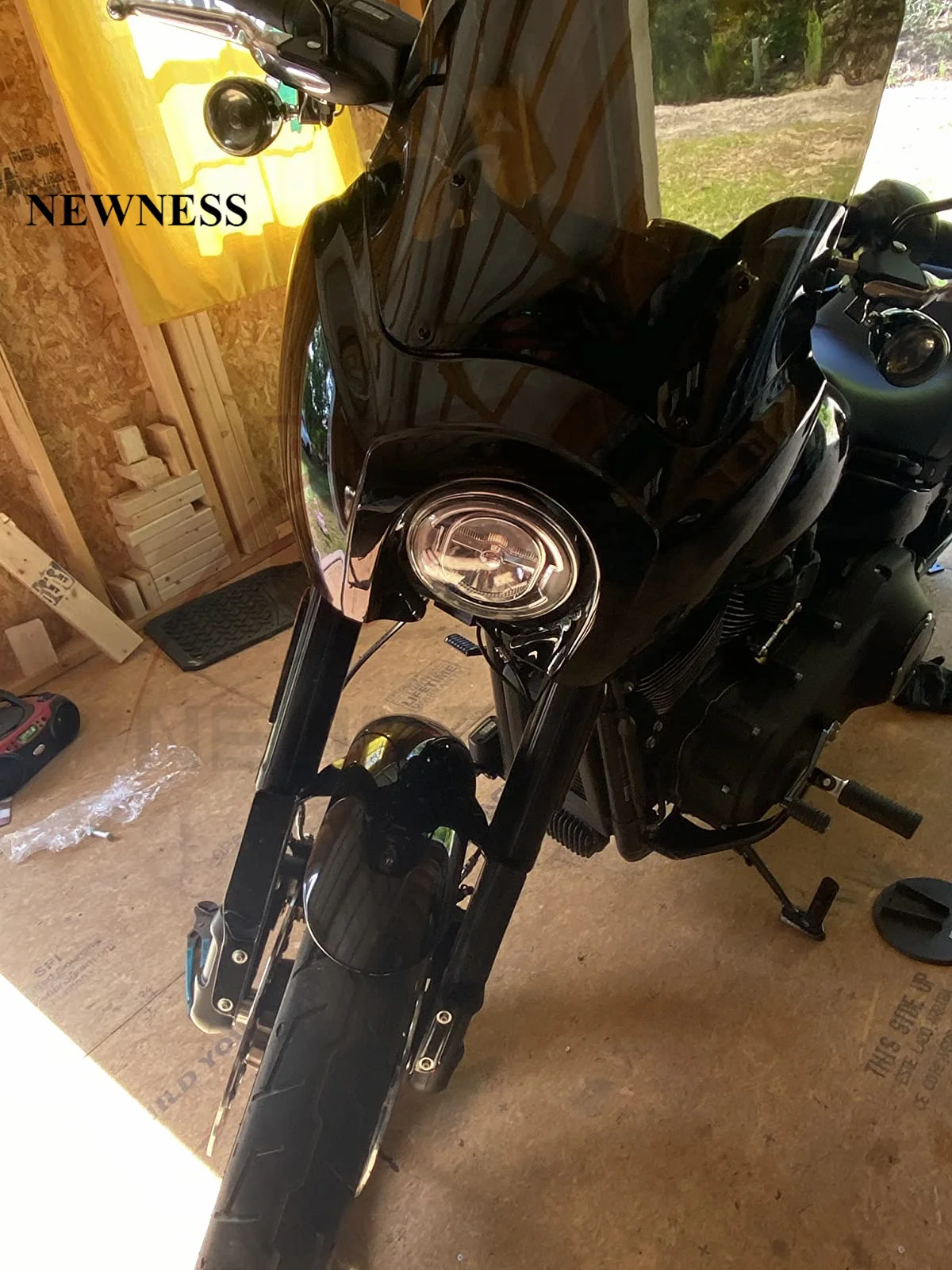 الجبهة الداكنة الدخان كلير CBC كالي TSport هدية لنمط نادي الدراجة النارية ل هارلي دينا ستريت بوب T-Sport FXR