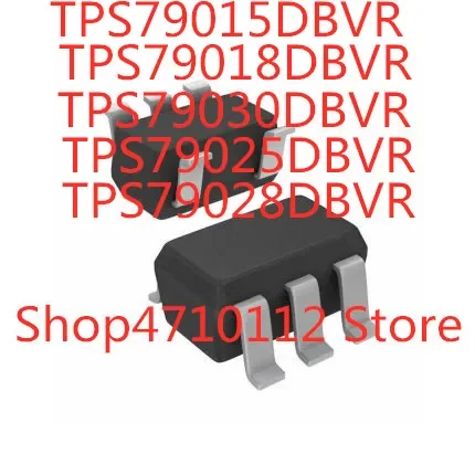 10PCS/LOT NEW TPS79015DBVR  PEBI TPS79018DBVR PECI TPS79025DBVR PEDI TPS79028DBVR PEEI  TPS79030DBVR PEFI SOT23-5