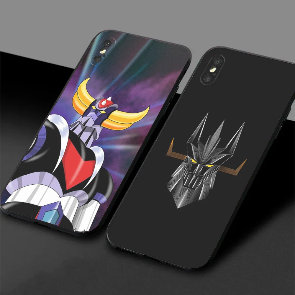 G-Goldorak UFO Robot Phone Case For Samsung S24,23,22,30,21,10,9,Ultra,Plus,Lite,FE,5G Black Soft Case