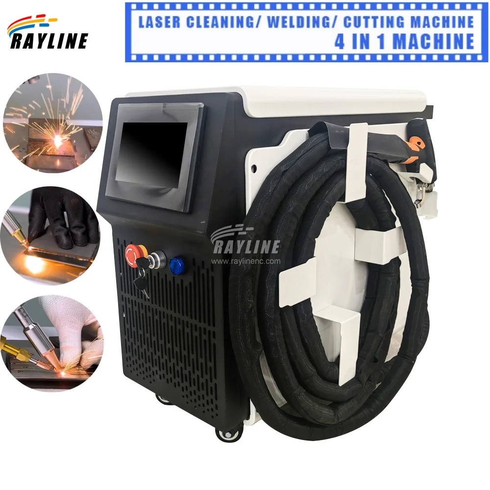 

New Mini Handheld Fiber Laser Welding Machine 1500W Optic Air-cooled Laser Cleaning Machine For Steel Metal Stainless Aluminum
