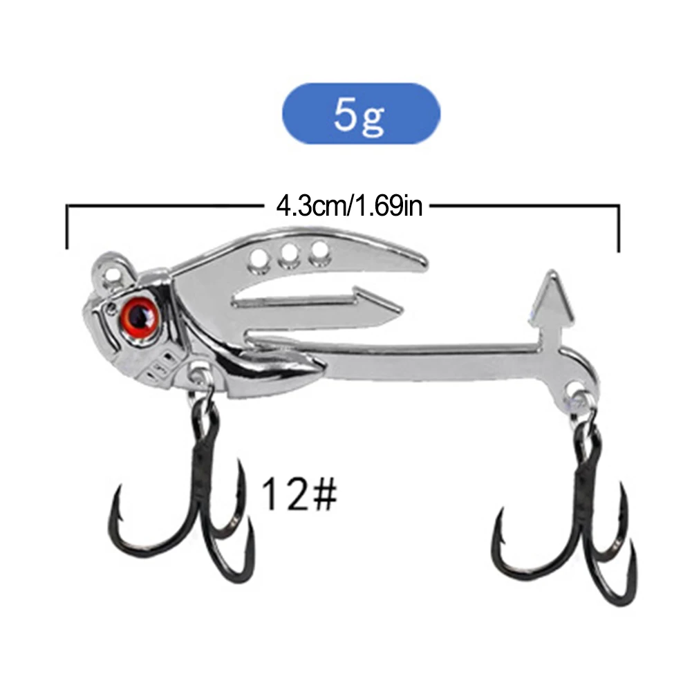 1pc Fishing Metal Blade Bait Long-range Iron Plate VIB Lure Bait Groove Hook Fishing Tackle Accessories - AliExpress 18 1pc Fishing Metal Blade Bait Long-range Iron Plate VIB Lure Bait Groove Hook Fishing Tackle Accessories - AliExpress 18