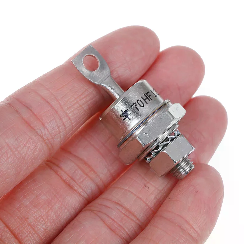 70A 1200V 1 X 70hf120 High Power Rectifier Metal Stud Type Diodes High Quality Durable For Daily Use Home Office