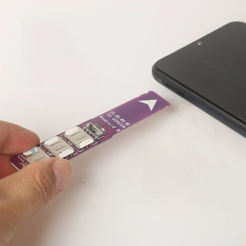 

Адаптер для SIM-карт, внешний удлинитель слота для карт, инструмент для активации IC-карт мобильных телефонов 3-в-1, конвертер для Micro SIM-карт