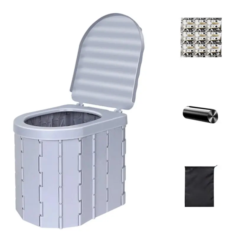 

Mobile Toilet Portable Folding Emergency Toilet Car For Outdoor Temporary Toilet For Outdoor Tours