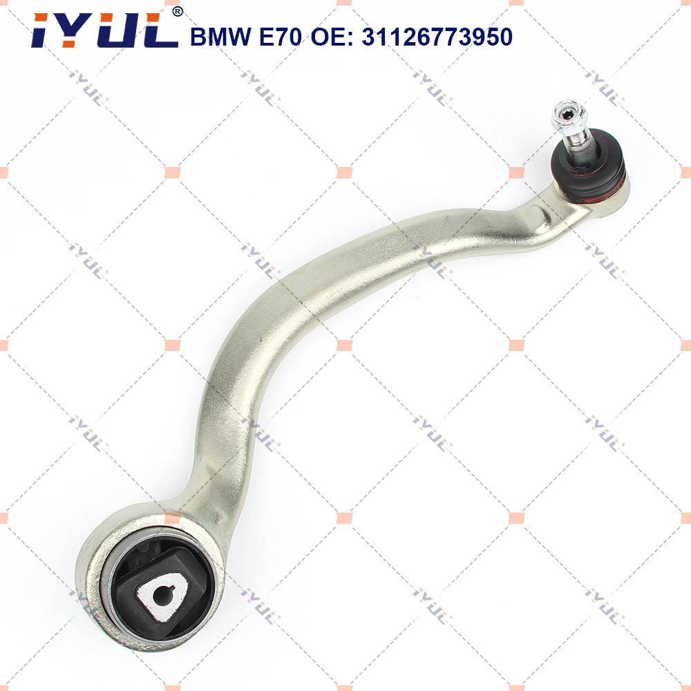 

Front Lower Suspension Control Arm Curve For BMW X5 X6 Series E70 E71 E72 30d 40i xDrive 31126773949 31126773950