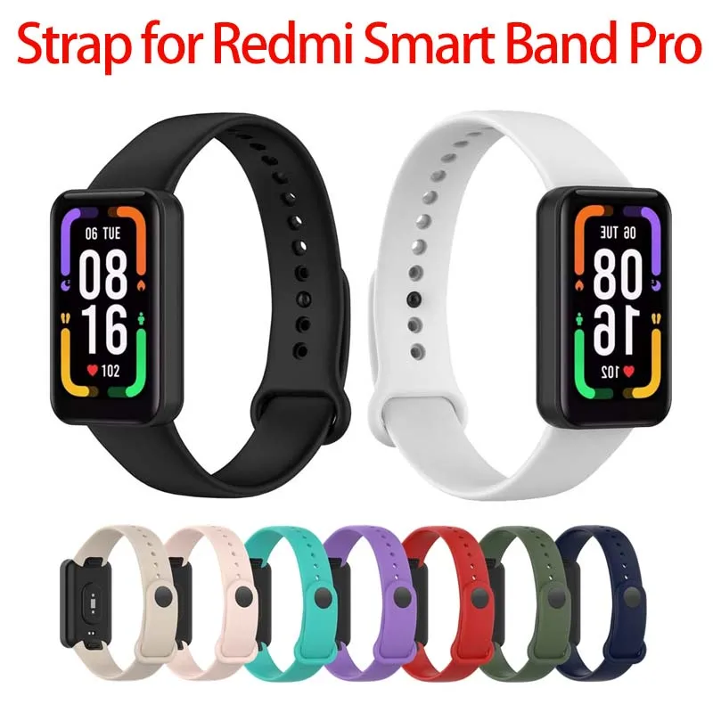

Силиконовый ремешок на запястье для Redmi Smart Band Pro, браслет-браслет, ремень