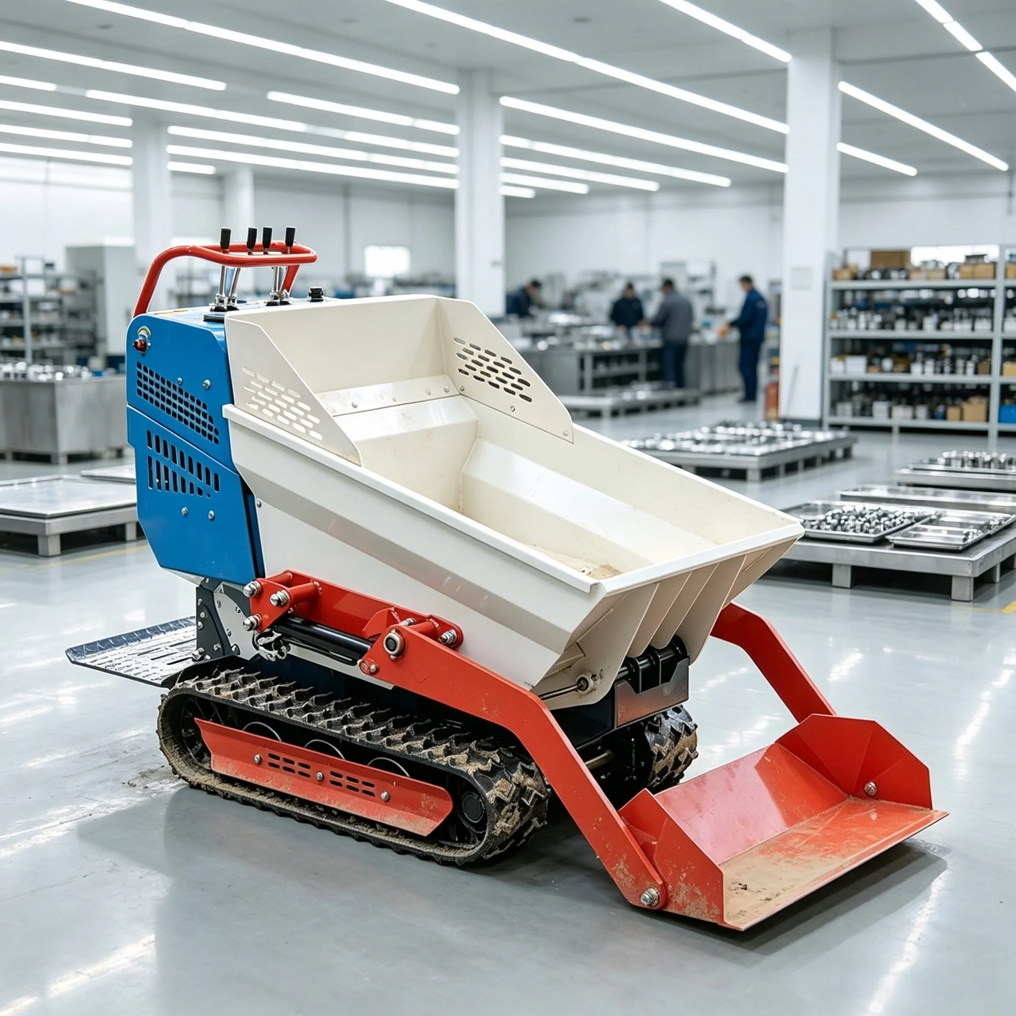 Full Hydraulic Tipping System Multispeed Control Operation Panel Four Wheel Drive Dumper Wholesale Mini Dumper Cheap Mini Dumper