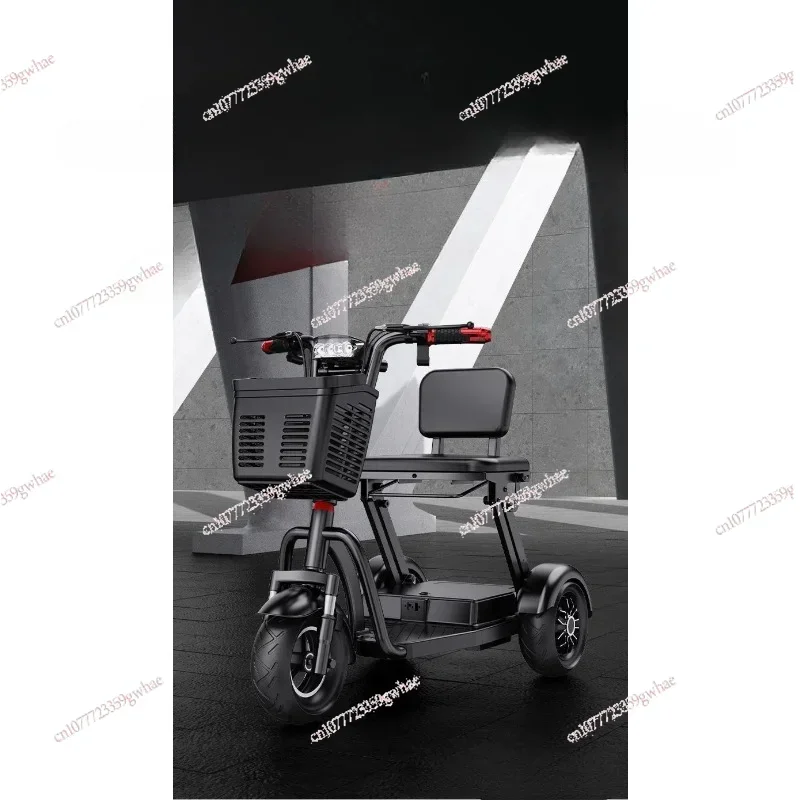 Elderly Scooter Electric Tricycle Battery Car Can Lift Chargable Lithium Battery Foldable and Portable Adult Electric Motorcycle