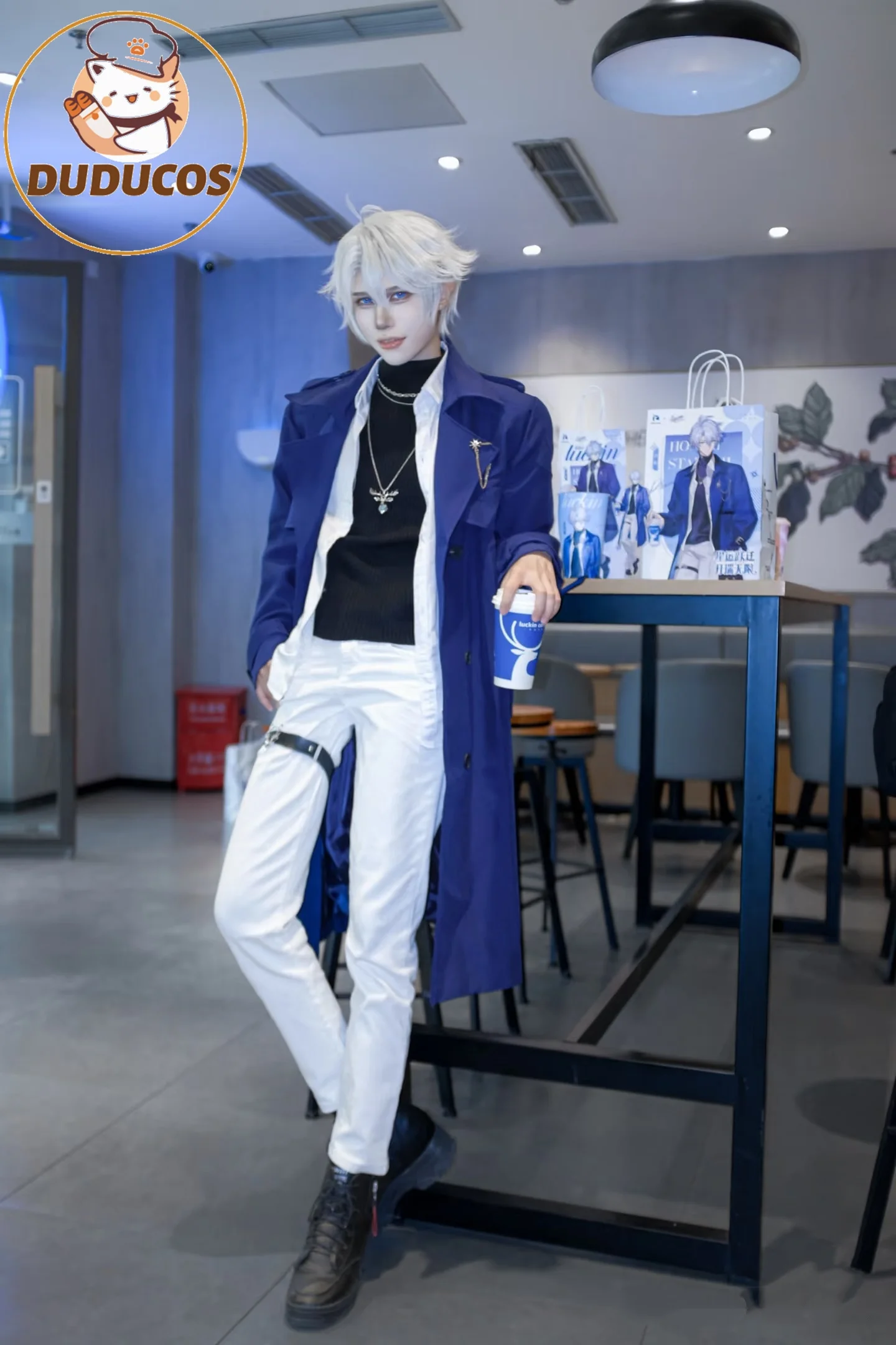 

Castorice Phainon Косплей Костюм Игра Honkai: Star Rail【S-3XL】DUDU-R HSR Кофейный повседневный костюм Сумка Хэллоуин Плюс Размер