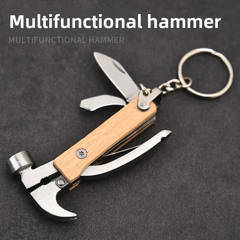 

Car Tool Hammer Outdoor Multi-functional Escape Hammer Household Claw Hammer Window Breaker Emergency Tool Survival Axe