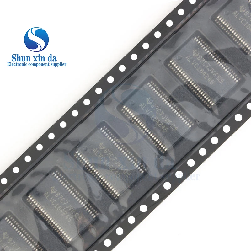 5PCS SN74ALVC164245DLR SSOP-48 ALVC164245  SN74ALVC164245 SMD Chip 16Bit Level-Shifting Transceiver With 3-State Outputs IC