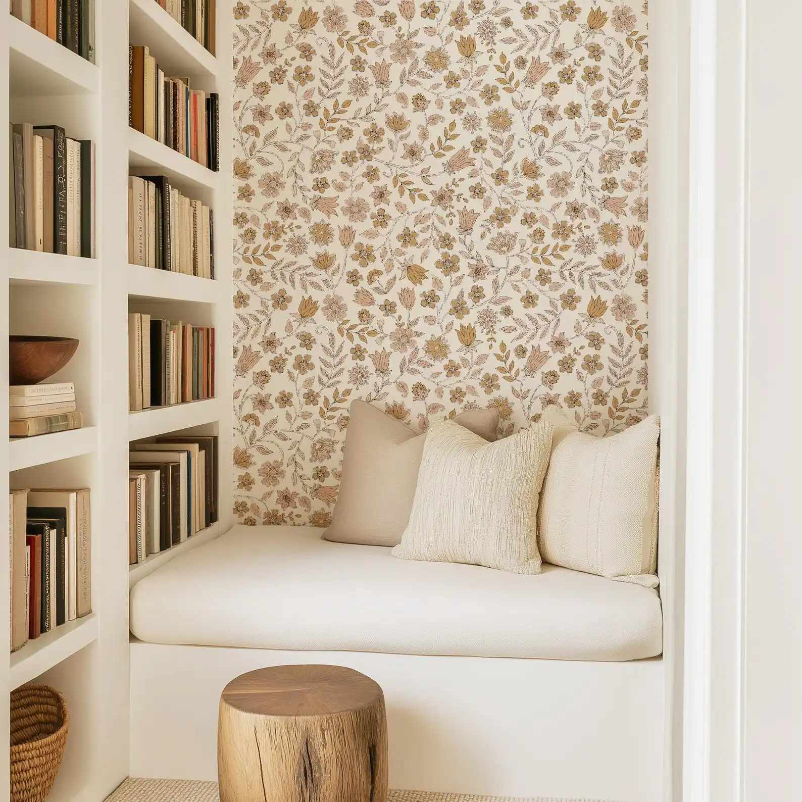 Customized Mural Soft Ginger Wallpaper: Diamond Grid Nursery Wallpaper, British Cottage Wallpaper, Pink Princess 3d Wallpaper