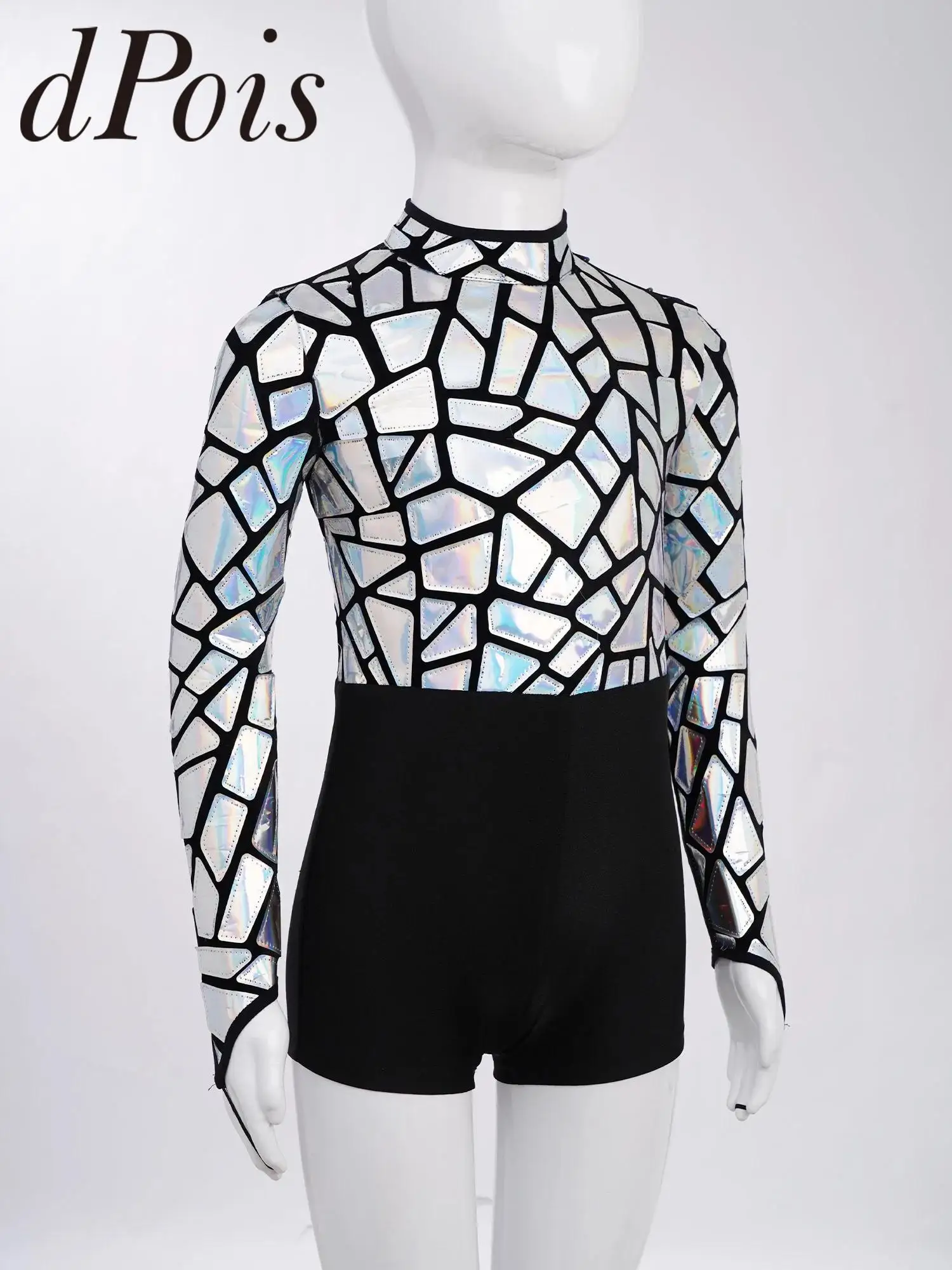 Children's Dance Unitards Teens Dancewear For Girl Kids Artistic Gymnastics Leoatrds Jumpsuits Jazz Dance Costume Streetwear