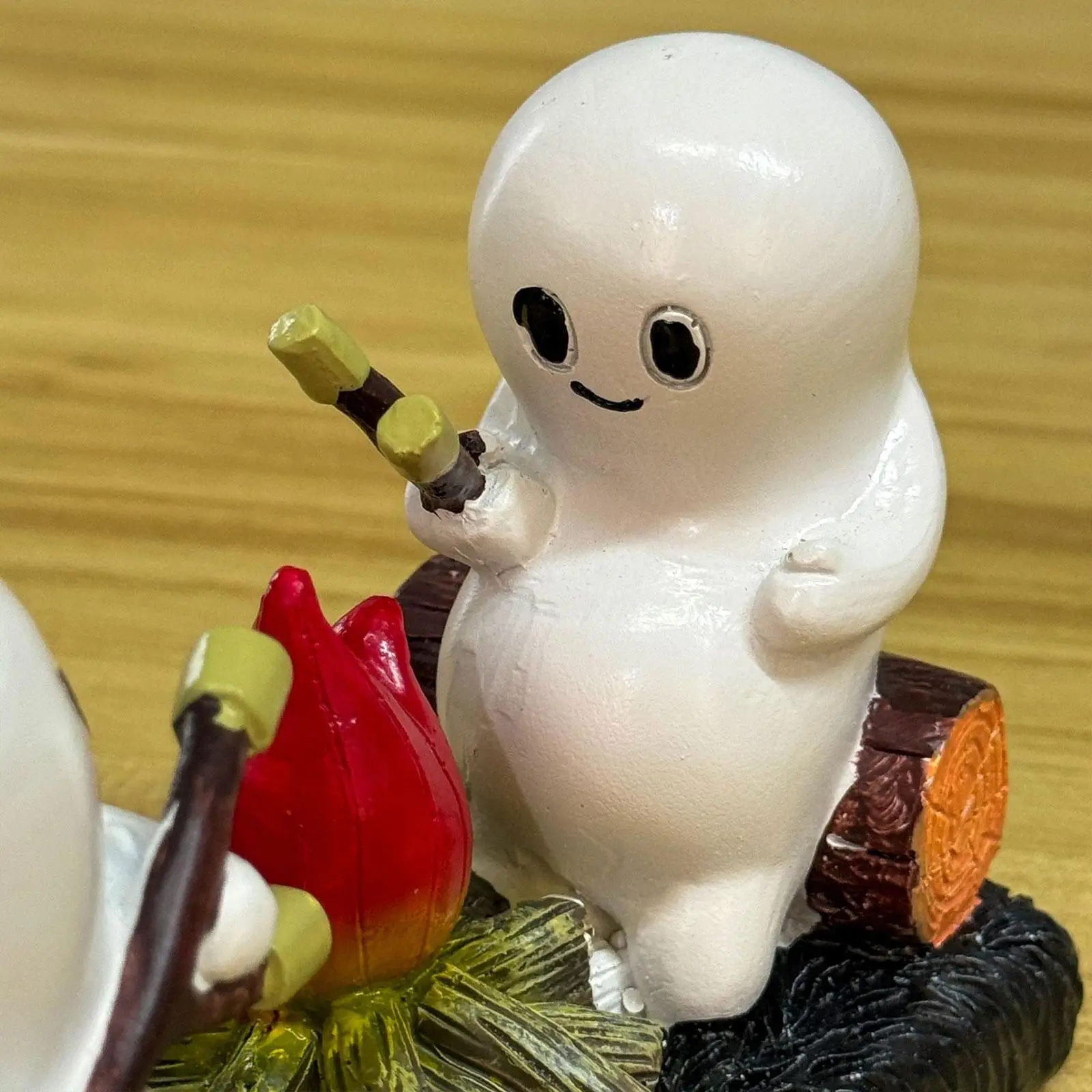 캐비닛 침실 홈을 위한 유령 캠프파이어 동상 컬렉션 탁상 장식품