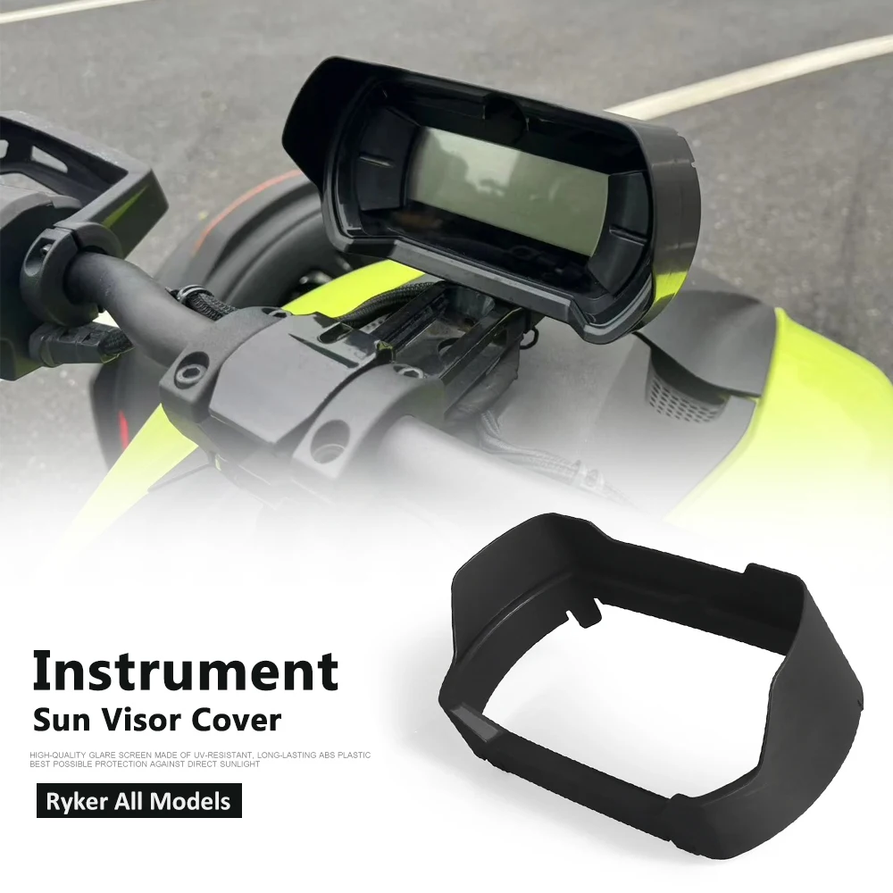 

UTV Accessories For Can-Am Ryker 600 900 ACE Rally Sport 2019-2025 Sun Visor Guard Anti-Glare Cover Instrument Dashboard