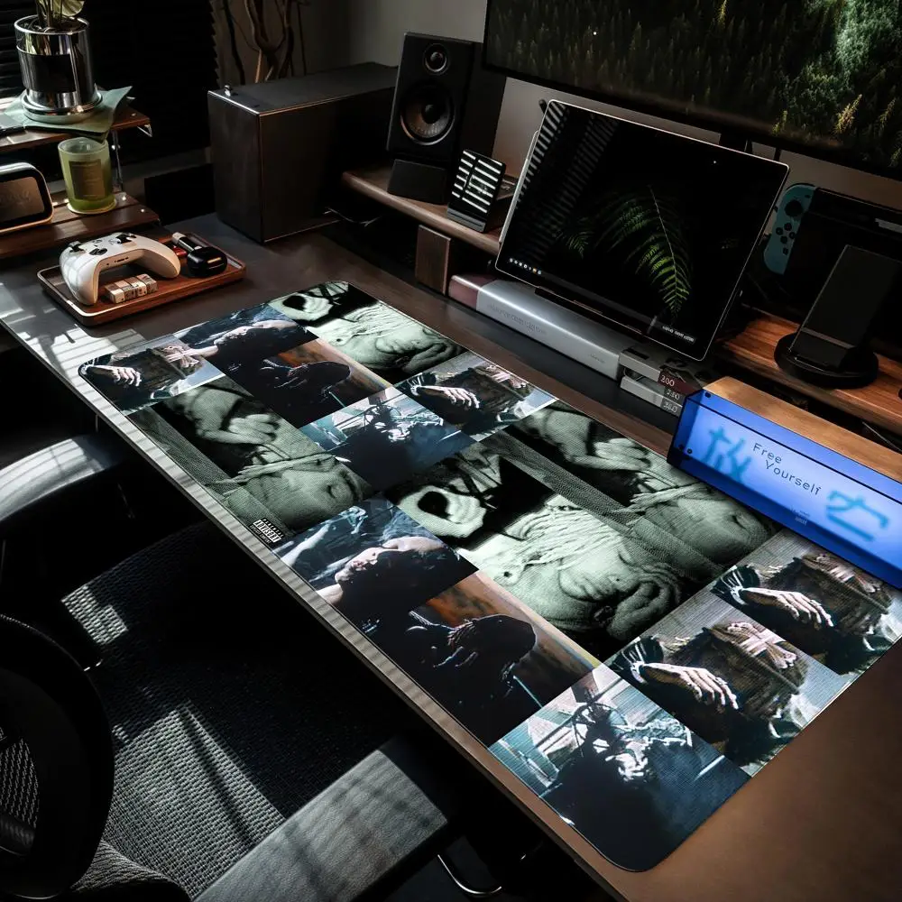 

Rich Amiri Ghetto Fabulous Mouse Pad MouseMat XXL Computer Accessories Large Keyboard Laptop Table Pad The New Product Gamer