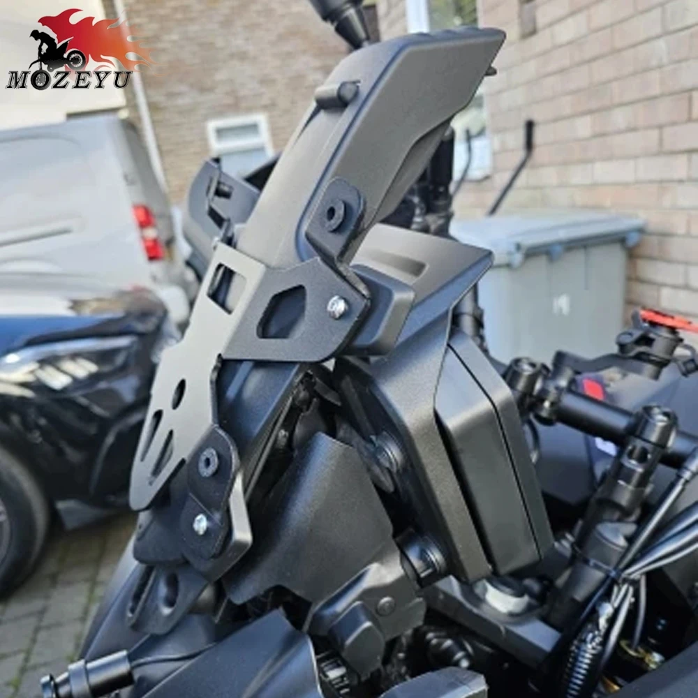 Riser Windshield Bracket For YAMAHA Tracer 9 900 GT Tracer 9GT 900GT 2018 - 2024 Motorcycle Windscreen Holder Extended Support