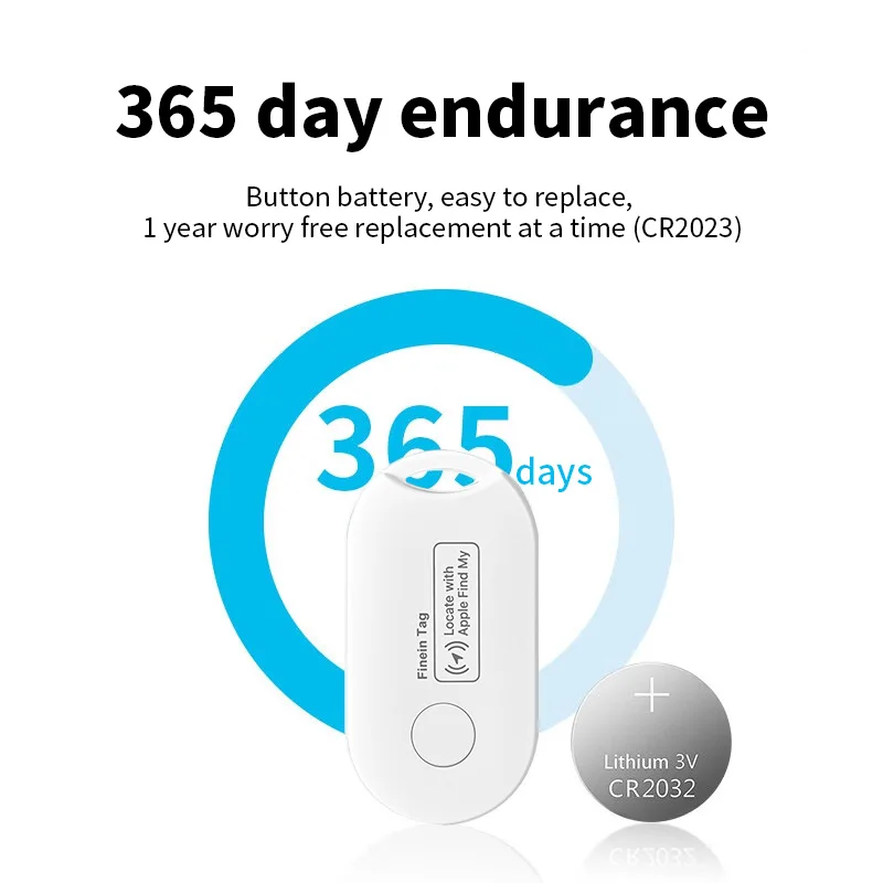 Mini Global Tracker For iPhone Find My App Smart Realtime Location Track For Keys Wallet Kids Pets Anti-lost Finder