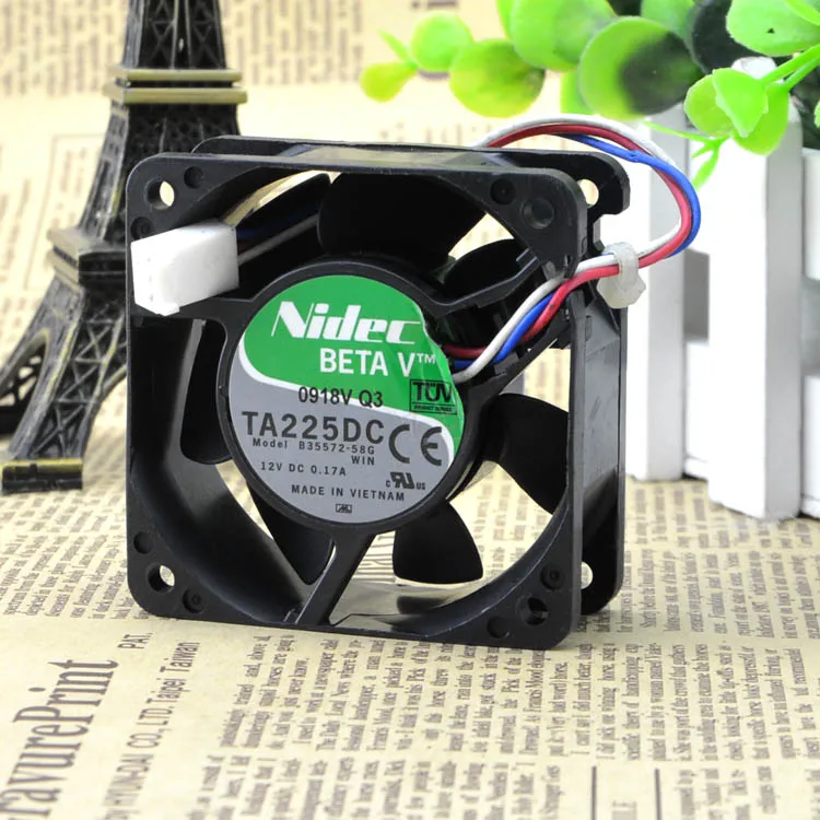 

6025 12V 0.17A 6CM CASE SERVER FAN B35572-58G