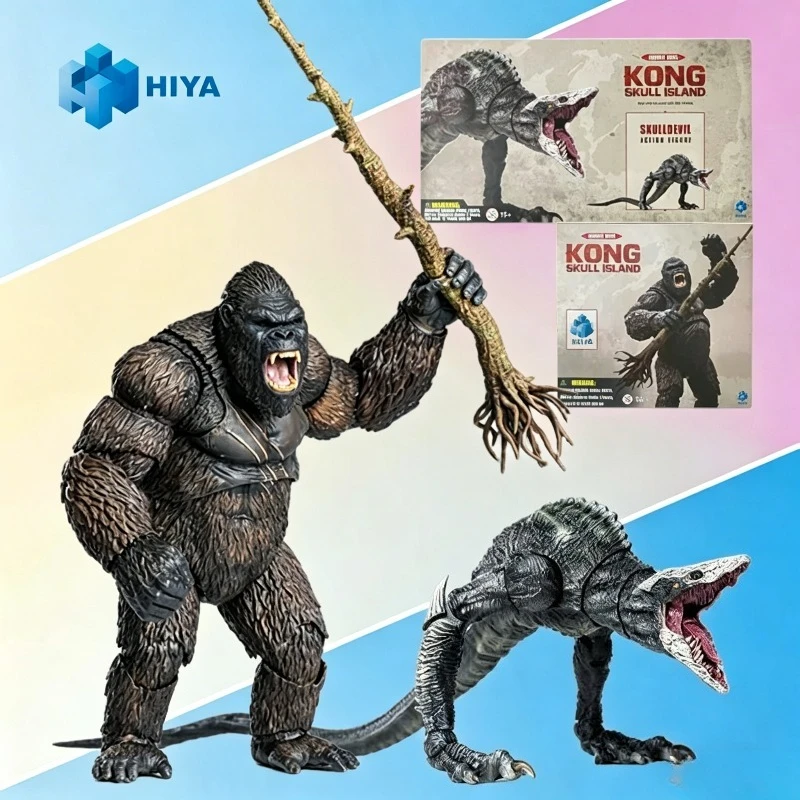 

Spot Supply HIYA Exquisite Basic Series King Kong & Skullcrawler Collectible Action Figure Toys Gifts for Boys & Collectors