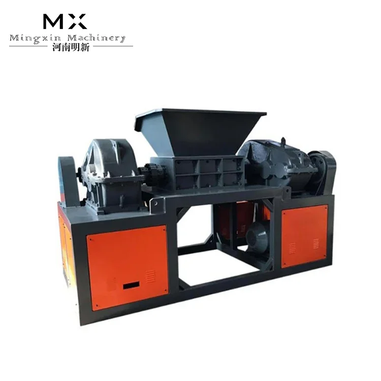 good price tyre recycling machine metal scrap rubber tire shredder machine for sale