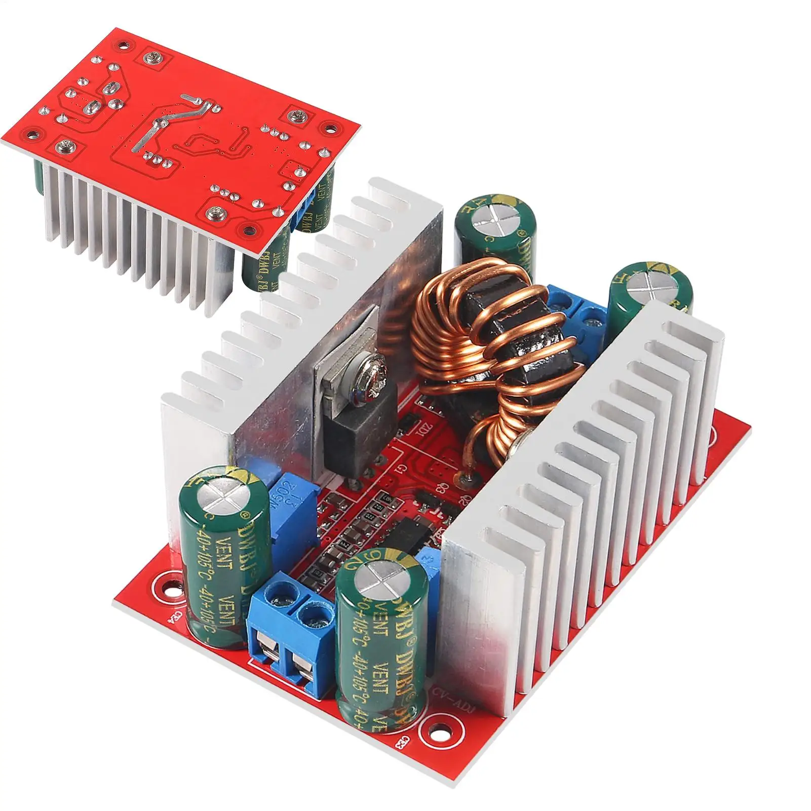15A DC 400W Step-up Boost Converter Constant Current Power Supply LED Driver 8.5-50V To 10-60V Voltage Charger Step Up Module