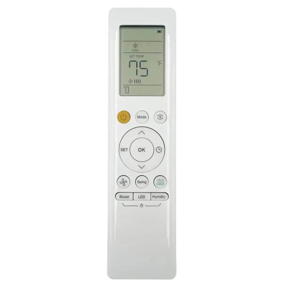 New RG10A(B2S)/BGEF For Midea Air Conditioner AC Remote Control With Backlight Fahrenheit and Celsius Settings