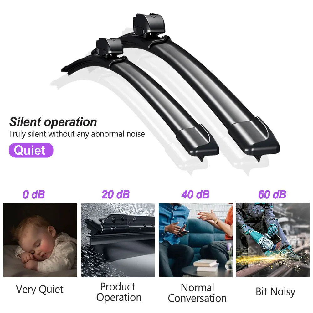 Limpiaparabrisas Delantero Limpiaparabrisas Para Changan 	 Lamore 2023-2024 Changan Nevo A05 (PHEV) Parabrisas Accesorios para ventana delantera