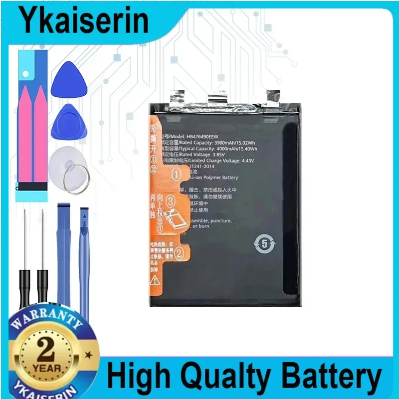 4000mAh Replacement Battery HB476490EEW for Nova 9 Pro , Honor 50 Pro , RNA-AN00 Mobile Phone Batteries + Free Tools Warranty