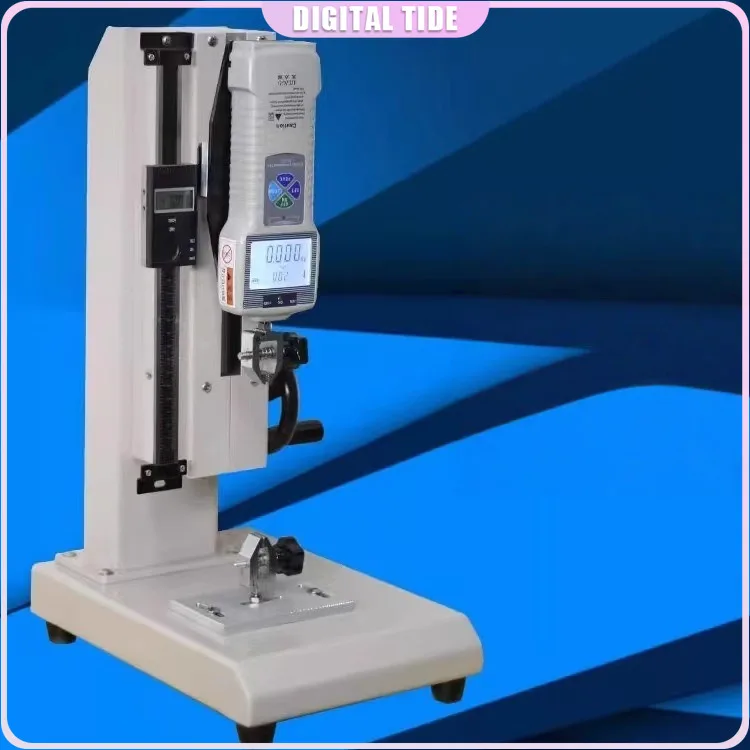 Tensile Compression Testing Machine Test Bench Digital Display Push-pull Force Gauge Bracket Spiral Force Gauge Machine