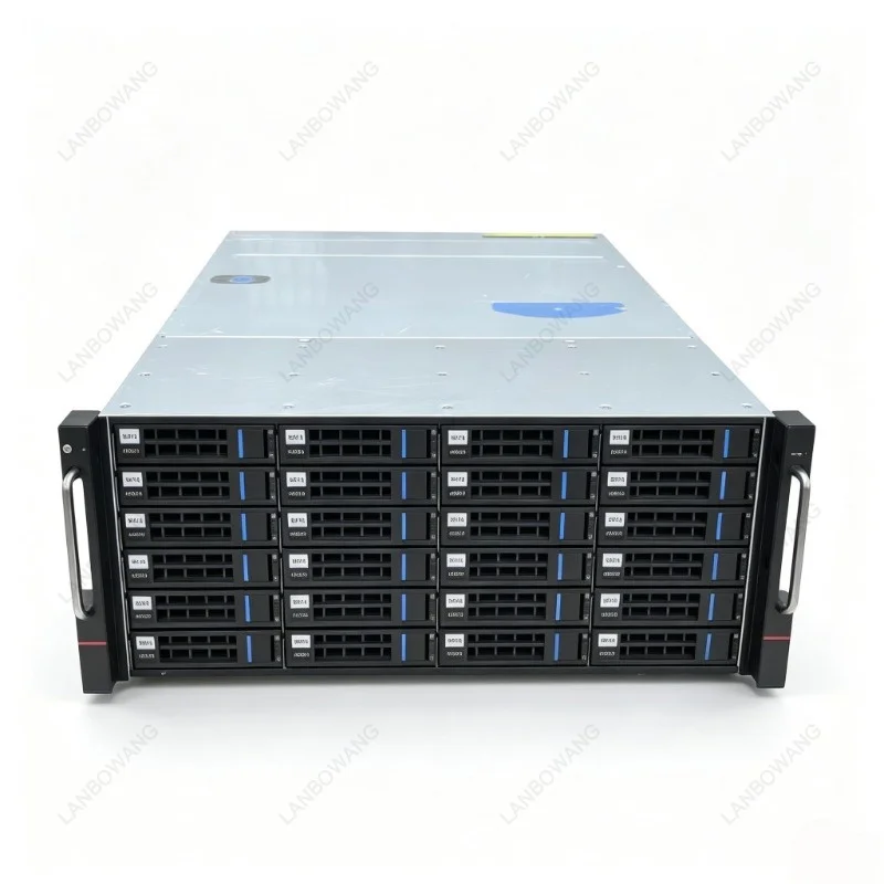 4U Rackmount 24/36 Bay Hot Swap Chassis, 12GB Expander Backplane for NAS Multi-HDD Cloud Storage Server Case