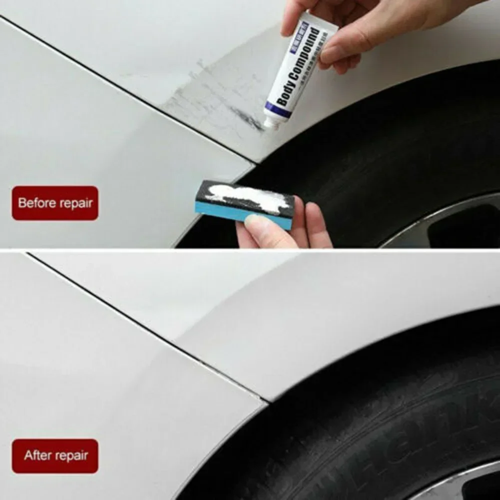 

2Set Scratch Remover Car Polishing Body Compound Paste Paint Repair Kit No Hurt Advanced Technology Remove Oxidation