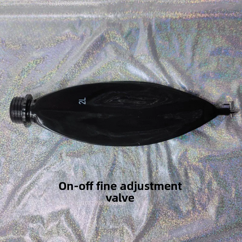 Fine-tune Valve Breathing Bag, Breath Control Latex Gas Mask Accessories