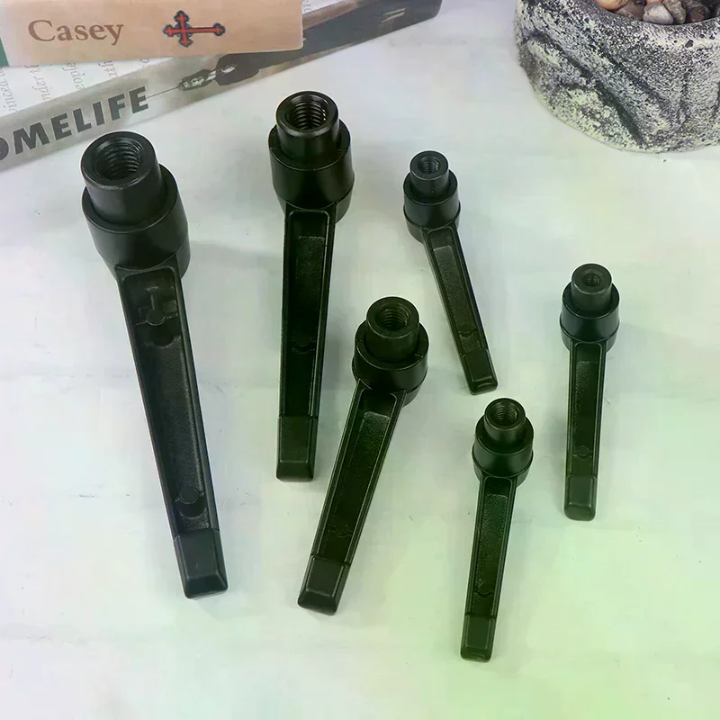 Locking Handle Zinc Alloy Rotating Locking Handle 7-shaped Handle Universal Aluminum Handle Adjustable