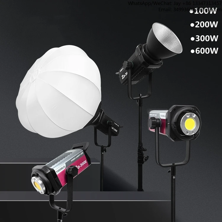 

2026Trending Products New Arrivals 600W COB Led Video Light ZD-600E