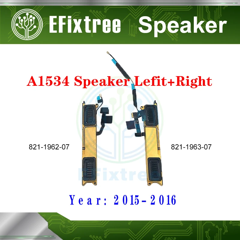 Original Laptop Speaker For MacBook A1534 Speaker Right Left 923-00410 821-1962-07 821-1963-07 12