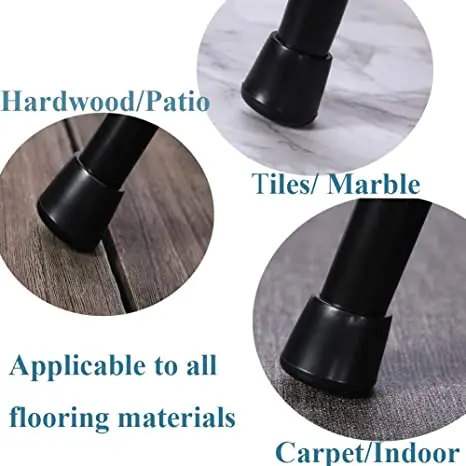 16Pcs Rubber Chair Leg Tips Caps Furniture Foot Table End Cap Covers Floor Protector for Indoor Home Outdoor Patio Garden Office