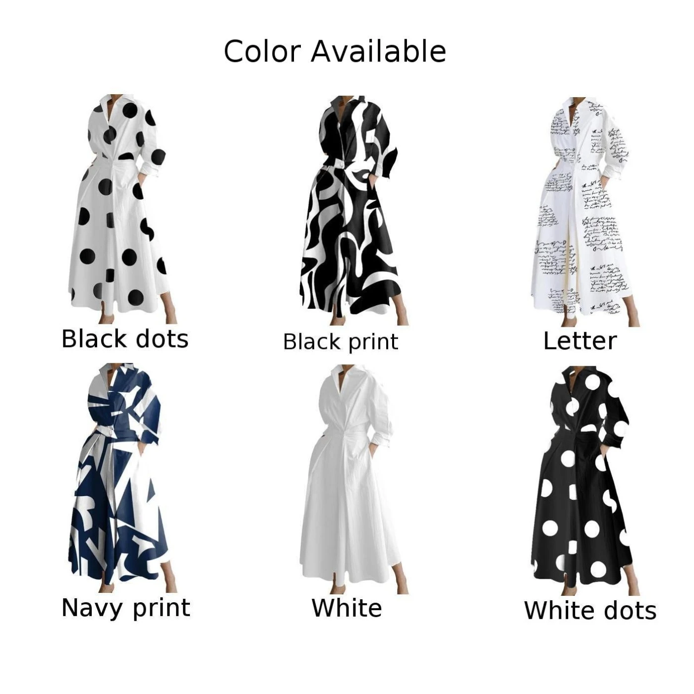 ชุดเดรสปาร์ตี้ ชุดเดรสสำหรับผู้หญิง แขนยาว ดีไซน์มีสไตล์ อเนกประสงค์ ลำลอง สวมใส่ง่าย ชุดเดรสแม็กซี่หรูหรา ชุดเดรสปาร์ตี้