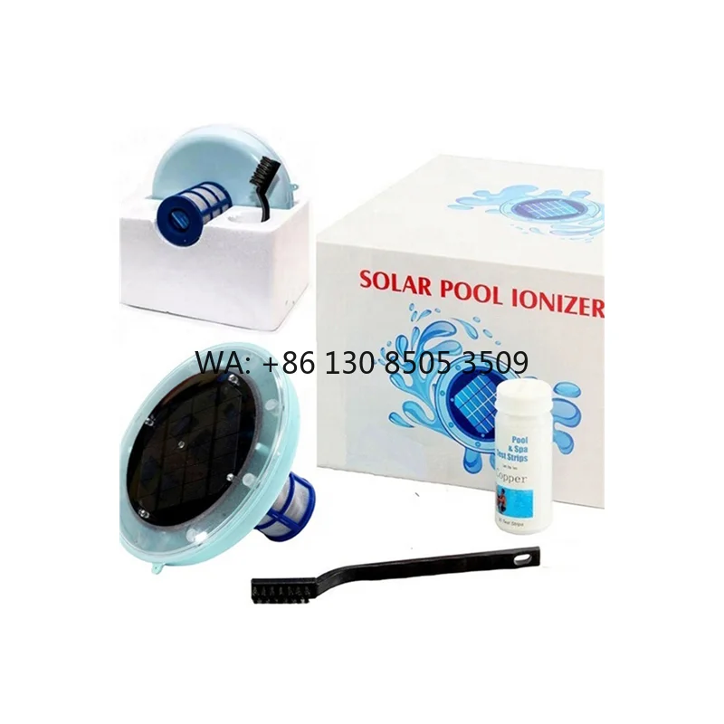 

Durable Plastic Floating Automatic Vacuum Cleaner Environmentally Friendly Pool Water Purifier with Solar Ionizer Pool Filters