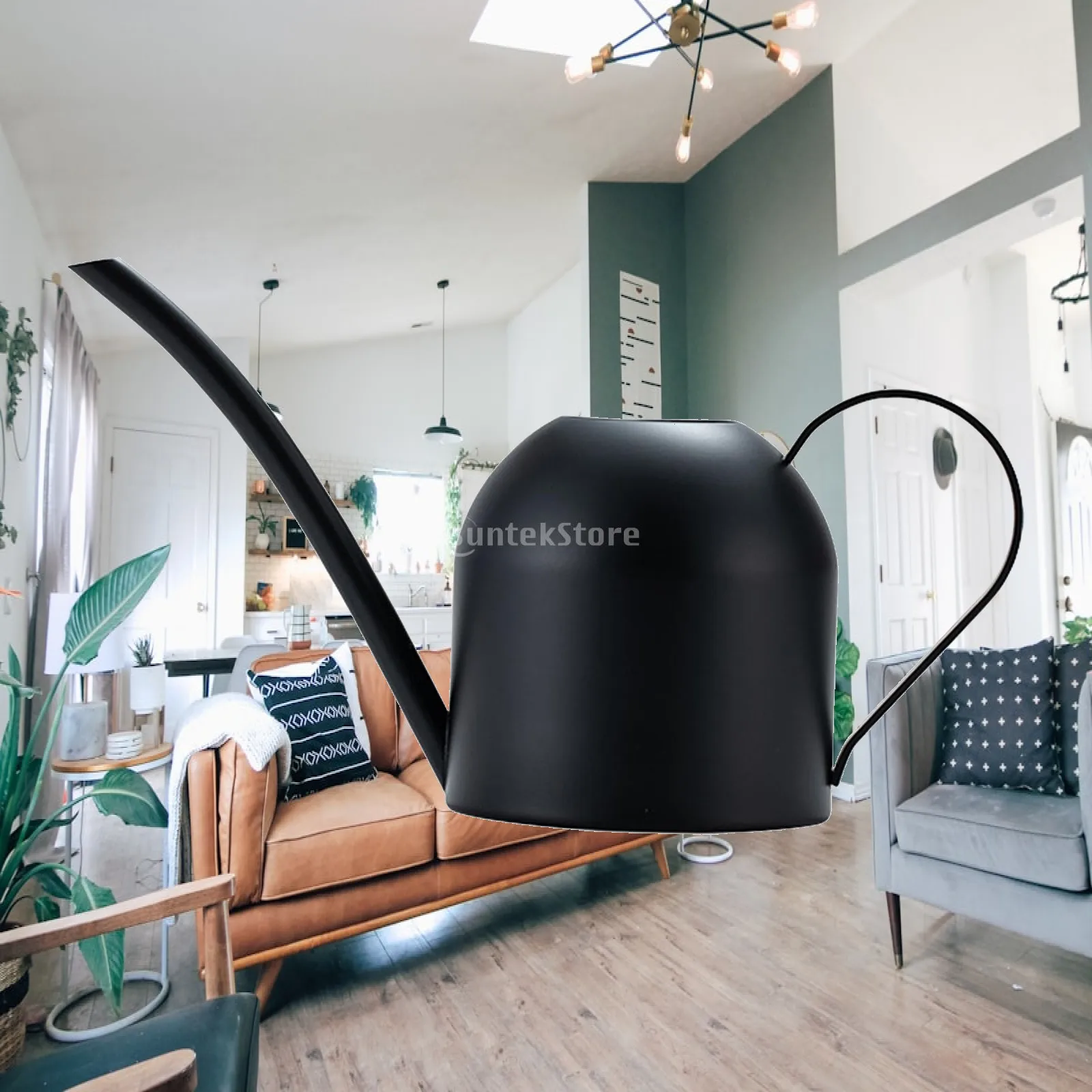 Watering Can Watering Pot Jar Kettle with Comfortable Handle for Home Office