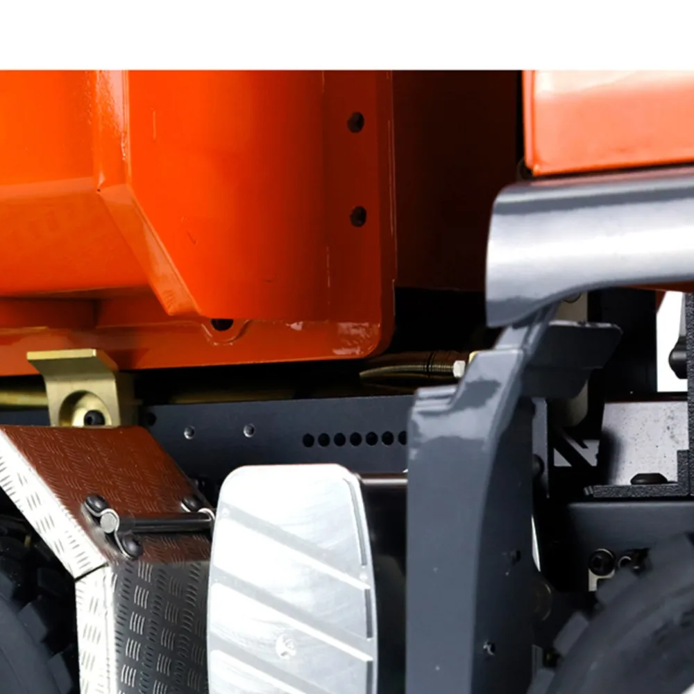 

8*8 LESU 1/14 RC Hydraulic Dumper Truck Roll On/Off Truck Unpainted Cabin Remote Control Tipper Tamiyaya Model Building RC Toys