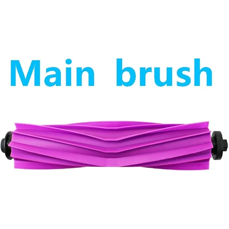 2 uds cepillo principal de vacío reemplazar Foreureka J20/Midea W20 W20pro repuestos de aspiradora