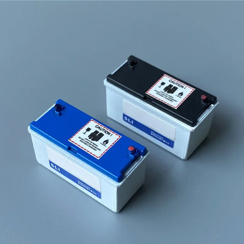Simulationsbatteriebox aus Kunststoff im Maßstab 1:14 für Tamiya RC Truck SCANIA 770S R620 VOLVO BENZ Arocs MAN TGX Autozubehör