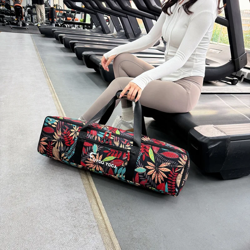 Dry-Wet Separation Sport Fitness Yoga Bag Large Capacity Portable Yoga Mat Bag Portable Yoga Storage Yoga Pad Storage Bag