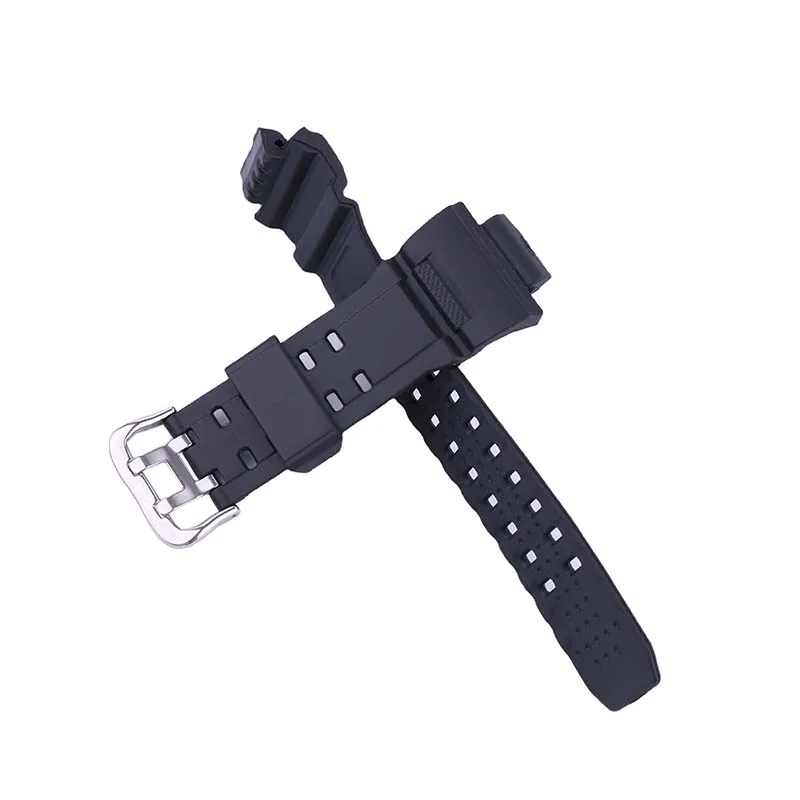Strap accessories compatible for Casio resin watch strap Cat man 3410 GW-9400 GW9300 men's and women's wristbands Watch chain